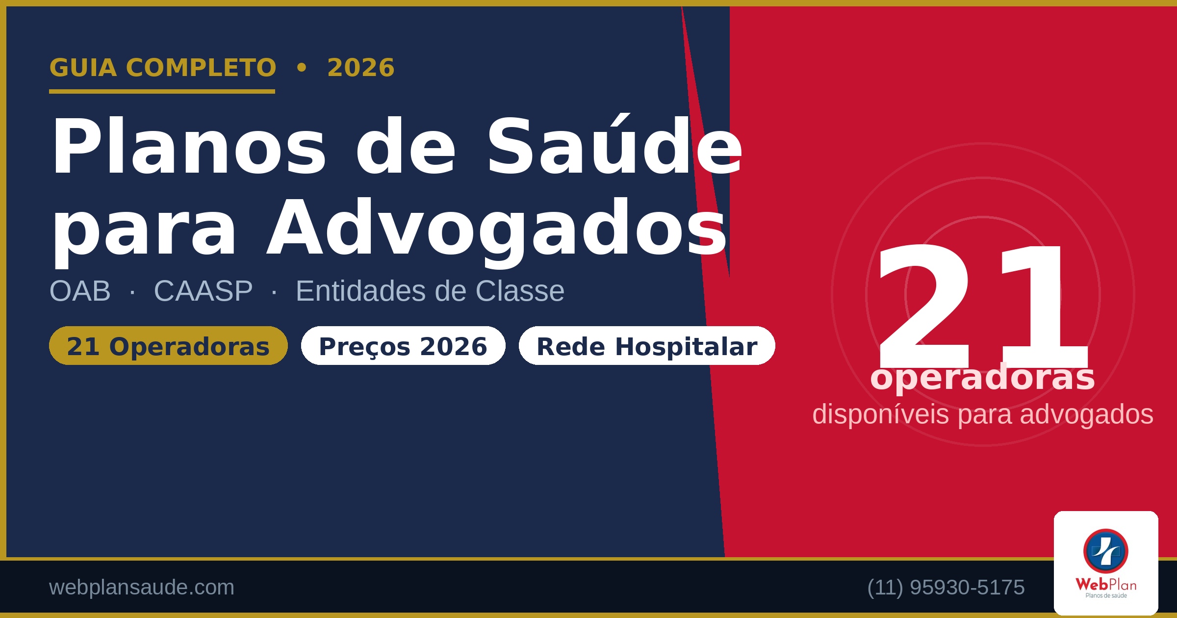 Plano de Saúde para Advogados Inscritos na OAB: [Guia 2026]