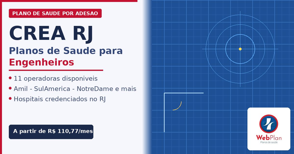 Plano de Saúde CREA RJ: Tabela de Preços 2026