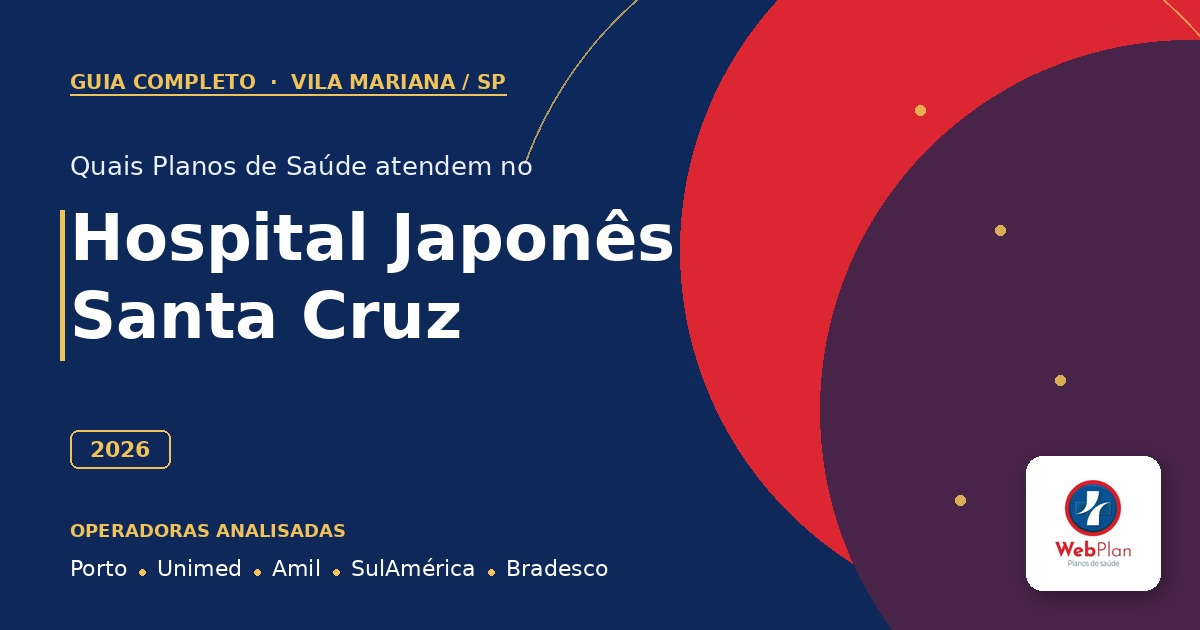 Quais Planos de Saúde Atendem no Hospital Japonês Santa Cruz | 2026