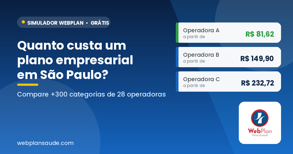  Quanto Custa Plano de Saúde Empresarial em SP? [2026]