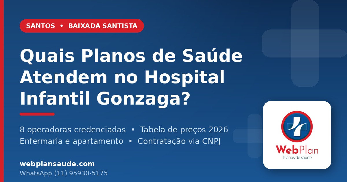 Quais Planos de Saúde Atendem no Infantil Gonzaga?
